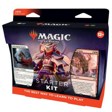 Imagem de Kit inicial Magic The Gathering 2022 com 2 decks + 5 raros