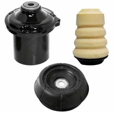 Imagem de Kit Coxim Batente Localizador Amortecedor Montana 2003 a 2021 Dianteiro Newparts NPK330DC