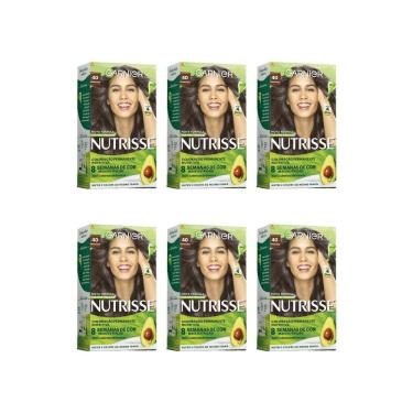 Imagem de Coloraçao Nutrisse 40 Castanho-Kit C/6Un.