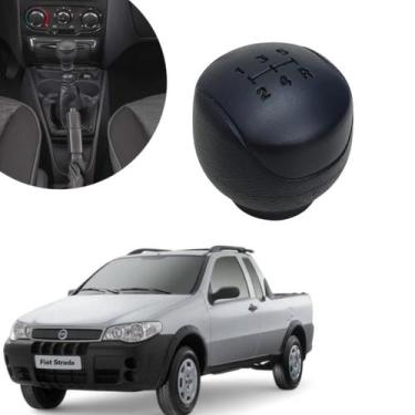 Imagem de Manopla Bola Câmbio Fiat Palio Weekend Trekking 2004 2005 2006 2007 20