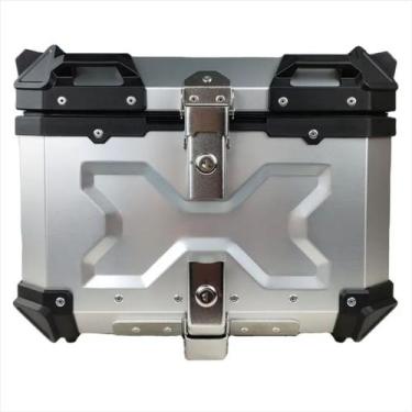 Imagem de Baú de Moto Traseiro Tronos 45L-T-X em Alumínio - Base Universal - 45 