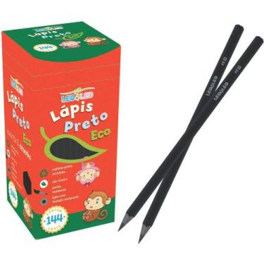 Imagem de Caixa com 144 Lápis Preto Eco - Leo & Leo