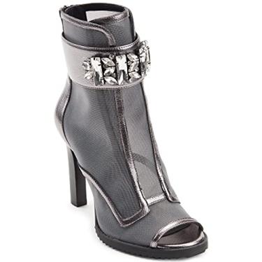 Imagem de Karl Lagerfeld Paris Bota feminina Blayze Fashion, Prata, 9.5