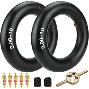 Imagem de FVRITO 2.75/3.00-10 3.00x10 2.50x10 80/100-10 Tubo interno para Honda XR50 XR70 CRF50 CRF70 CT70 EZ90 Cub Razor RSF650 Kawasaki KLX110 Suzuki DRZ110 50cc 70cc 900 cc 110cc 125cc Dirt Pit Bike Scooter Moped
