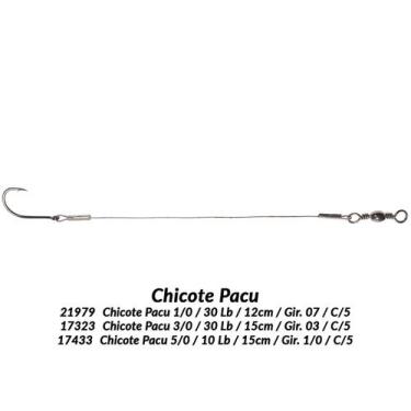 Imagem de Chicote pacu com 5 unidades - BellaPesca, 1 unidade