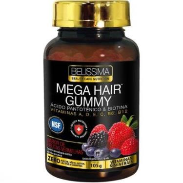 Imagem de Mega Hair Gummy Belissima (30 gomas)-Unissex