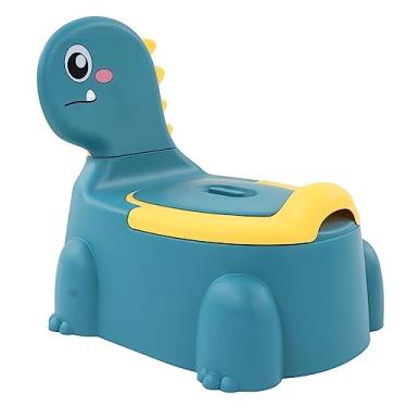 Imagem de Banheiro Infantil, Desenho de Dinossauro Moderno, Desenho Animado, Uso Diário de Banheiros bebê bebê por 0-6 Anos (Azul)