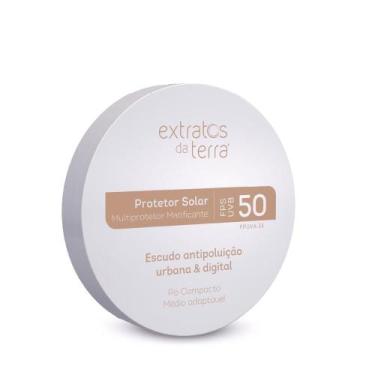 Imagem de Pó Multiprotetor Fps 50 - Médio - 12 g  Dermocosmético Vegano - Extrat