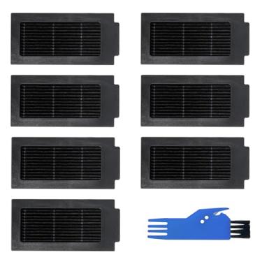 Imagem de Frexusuent Filtros para aspirador de pó Ecovacs Deebot T50 Pro Omni, T50 Max Pro Omni, T50 Omni Aspirador, T50 Pro Omni acessórios de substituição, 7 peças de filtros Omni T50