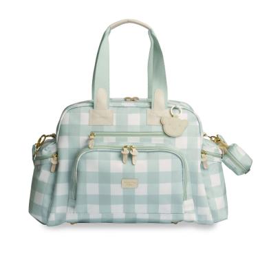 Imagem de Bolsa Térmica Everyday Bear Xadrez Menta - Masterbag