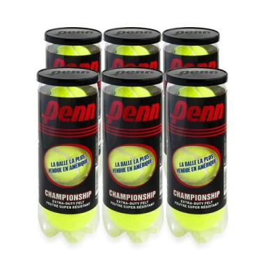 Imagem de Bolas de tênis Penn High Altitude Championship, pacote com 6, 18 bolas