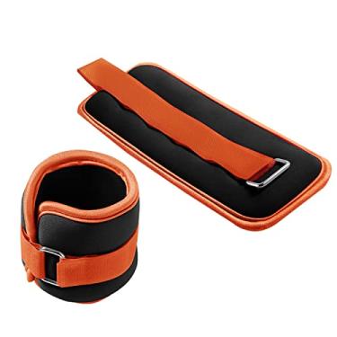 Imagem de Pesos no tornozelo, pesos de perna do braço do pulso para mulheres, crianças, 2 x 0,25 kg/0,5 kg/0,75 kg, par de alças de pulso ajustáveis, para ginástica infantil, dança, exercícios aeróbicos