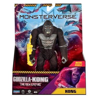 Imagem de Godzilla Vs Kong Novo Império – Boneco Articulado Kong 15 Cm - Sensaçao Real  Toque– Sunny