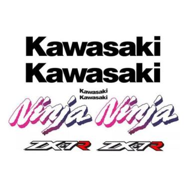 Imagem de Kit Adesivos Kawasaki Ninja Zx-7R - Spts