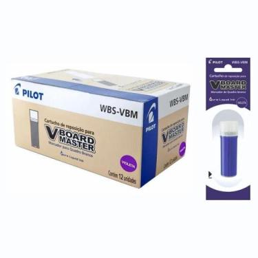 Imagem de Caixa 12 Unidades Refil Marcador V-Board Master (Quadro Branco) PILOT,