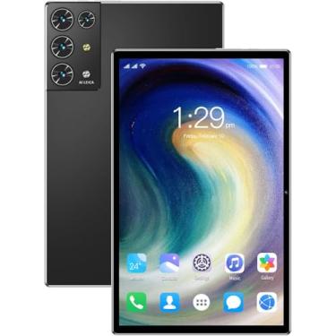 Imagem de Tablet S30 PRO Android 13, 10,1 polegadas, 12 GB de RAM, 512 GB de ROM, tela IPS FHD, WiFi 2.4G / 5G, 8000 mAh, GPS, memória expansível (Preto)