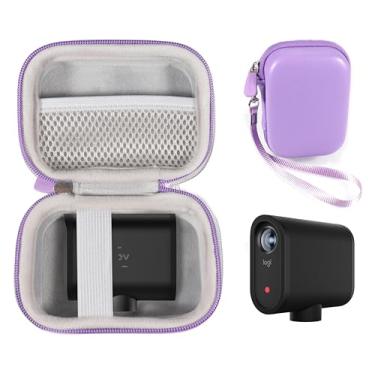 Imagem de CaseSack Capa para Logitech for Creators Mevo Start, câmera de transmissão ao vivo sem fio, (roxa)