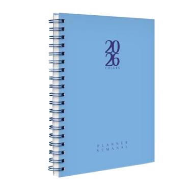 Imagem de Agenda 2026 Planner Semanal Solid Colors Azul Claro