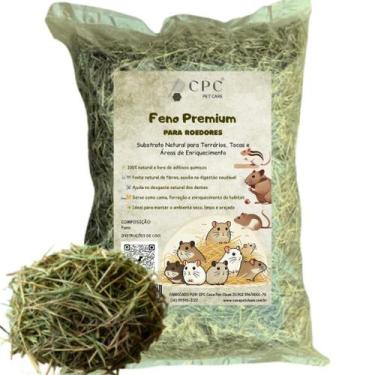 Imagem de Feno Premium Para Terrario e Roedores CPC Pet Care - CPC Casa Pet Clea