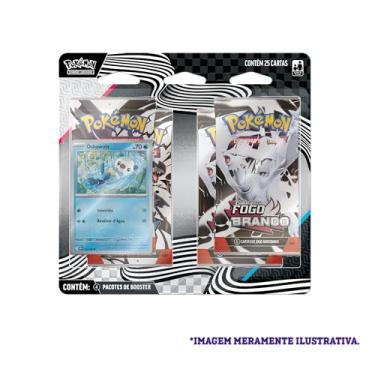Imagem de Pokémon TCG, Blister Quádruplo EV10.5 Oshawott