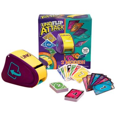 Imagem de Jogo de Cartas Uno Flip Attack Mattel
