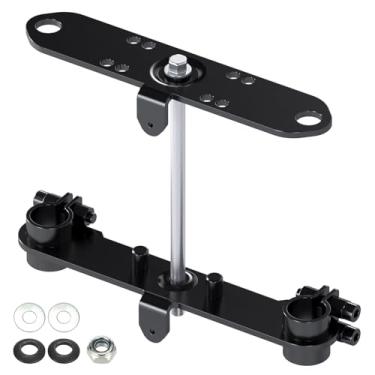 Imagem de CILOYU Mini garfos de bicicleta braçadeira de árvore tripla compatível com Coleman CT100U Monster Mega Moto MMB80 MMB105 80cc 105cc Motovox MBX10 MBX11 GMB100 Baja Doodlebug DB30 TrailMaster Storm 200