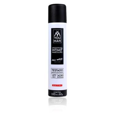 Imagem de Desodorante Intimo Masculino Spray Jato Seco Testado Dermatologicament