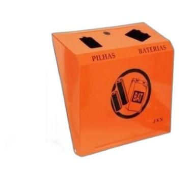 Imagem de Lixeira Coletor Para Descarte De Pilhas E Baterias - JSN