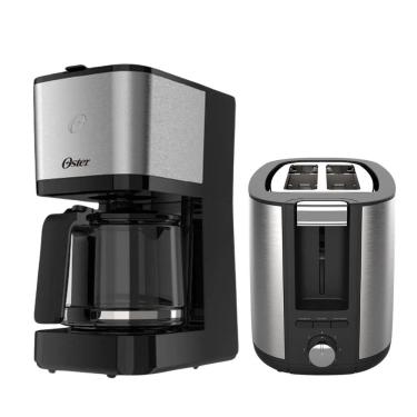 Imagem de Kit Oster Cafeteira Elétrica OCAF600 e Torradeira OTOR600