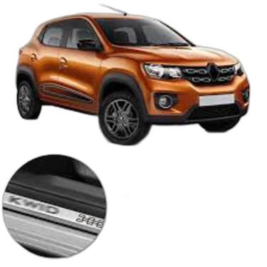 Imagem de Soleira Baixo Relevo Em Aço Inox Kwid Todos Os Anos