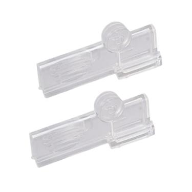 Imagem de IEUDNS 2x Clipe de vedação de caixa, selador de saco de alimentos, embalagem de líquidos, bebidas em caixa, clipe de vedação de alimentos para, Claro