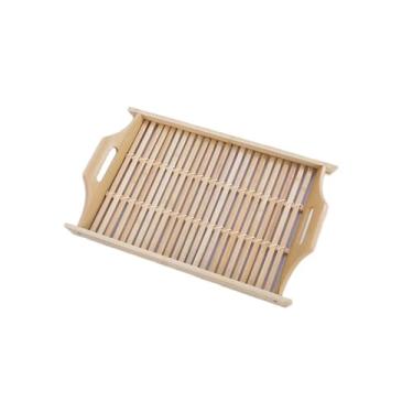 Imagem de Bandejas de servir para uso doméstico, bandeja de madeira, retangular, bandeja de chá, nórdica, ao ar livre, vegetais, churrasqueira, para chá da tarde, bandeja de sobremesa, bandeja decorativa