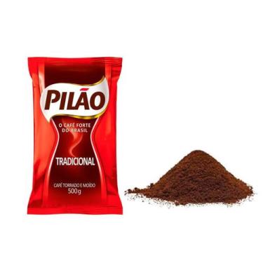 Imagem de Café Torrado E Moído Tradicional Almofada Pilão 500g