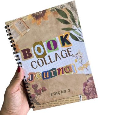 Imagem de Caderno Adesivos Collage Book A5 Adesivo Segunda Edição