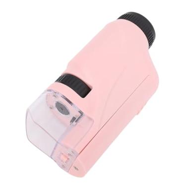 Imagem de Aramox Microscópio Infantil, Mini Microscópio Portátil Com Luz LED, Brinquedo de Exploração Científica Leve e Leve