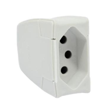 Imagem de Plug Fêmea 2P+T 20A Cinza