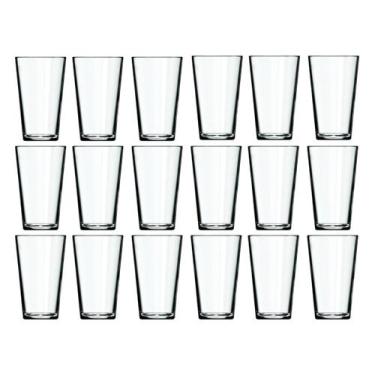 Imagem de Copo Cairo 350ml Vidro Resistente Suco Agua Nadir - 18Un - NADIR FIGUE