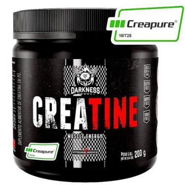 Imagem de Creatina com Selo Creapure Darkness Integralmédica 200g, Sem sabor, 20
