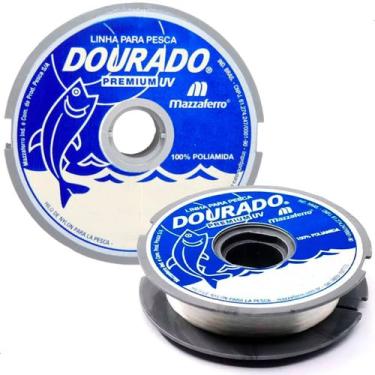 Imagem de Linha Monofilamento Dourado Premium 0.40mm 17,2lbs - 100m - Mazzaferro