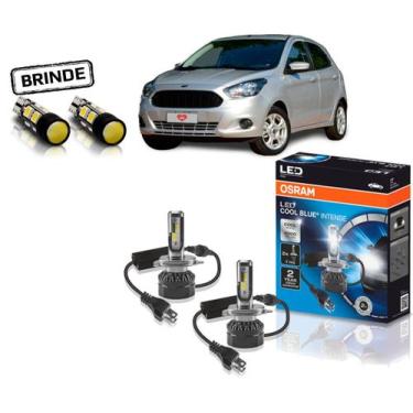 Imagem de Kit Lampada Led Osram Farol Ford Ka 16 17 18 19 20
