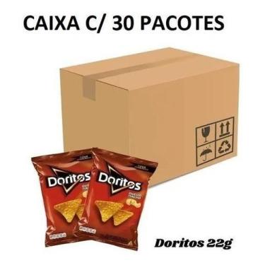 Imagem de Biscoitos Salgadinhos Elma Chips Doritos Caixa Com 30Un- 22G