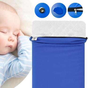 Imagem de Capa Para Colchão Berço Mini Cama Protetor Antialérgico Antixixi - EBE