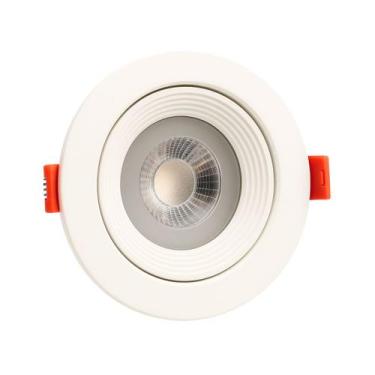 Imagem de Spot LED Embutir 12W Redondo Branco Quente 3000K Bivolt 133x133mm - Av