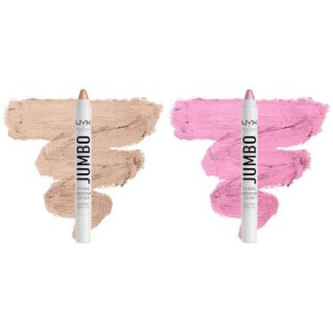 Imagem de Lápis de olhos Duo NYX PROFESSIONAL MAKEUP Jumbo Frosting & Cupcake