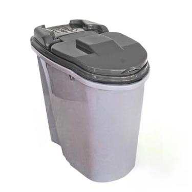 Imagem de Porta Ração Pet e Grãos Dispenser Home+ Caneca Dosadora (CINZA - 25 LITROS 11 KG,1)