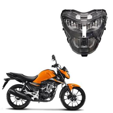 Imagem de Bloco Óptico Full Led Titan 160 2025 Xre 190 2025 Fan 160 25 - mhx