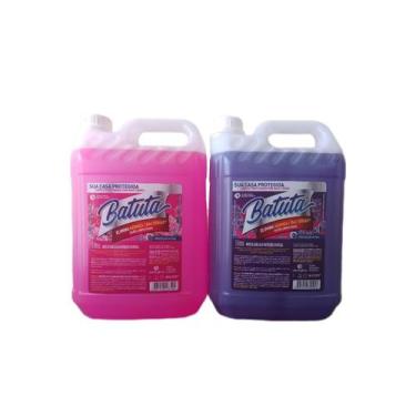 Imagem de Desinfetante Batuta 5 Litros - Kit com 2 Galões - Ingleza, 2, Lavanda,