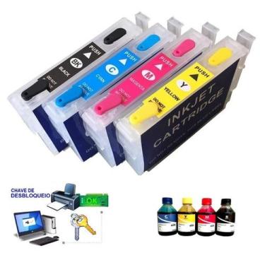 Imagem de Cartucho recarregável XP241 com tintas corantes - Easy Printer
