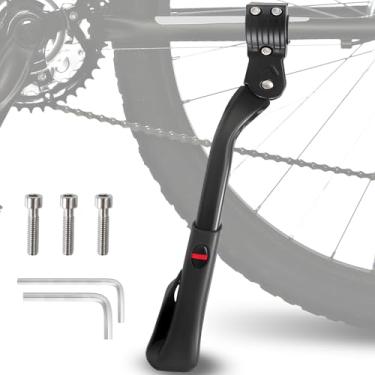 Imagem de Suporte de bicicleta para bicicleta adulta, suporte traseiro resistente ajustável de liga de alumínio para bicicleta elétrica de 24 a 29 polegadas, mountain bike, bicicleta de pneu gordo, motocicleta