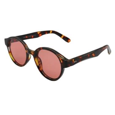 Imagem de Oculos de Sol Redondo Original Premium Classico Em Alta UV400 Unisex Feminino Masculino - Modelo Harry - Cacife Brand (Animal Print (tartaruga))